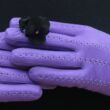 Women's unlined leather gloves LILAC