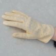 Women's unlined leather gloves SAND