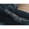 Women's silk lined leather gloves BLACK