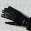Women's deerskin leather gloves lined with wool