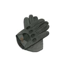 Men's Hairsheep Leather Driving Gloves GREY