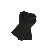 Men's hairsheep leather gloves lined with wool