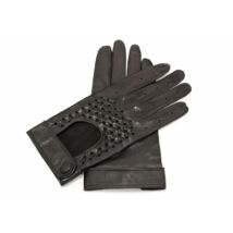 Men's Hairsheep Leather Driving Gloves BLACK