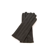 Női, juhnappa bőr, gyapjúval bélelt kesztyű SZÜRKE Női, juhnappa bőr, gyapjúval bélelt kesztyű SZÜRKE