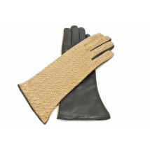 Women's hairsheep leather gloves lined with wool TWEED