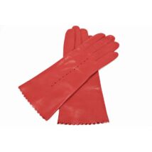 Women's unlined leather gloves RED