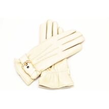 Women's deerskin leather gloves with wool lining