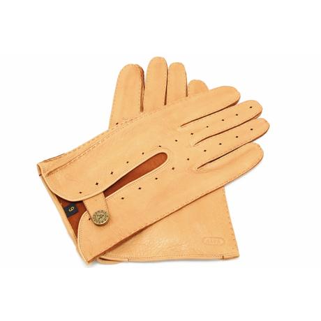 Men's deerskin leather unlined gloves