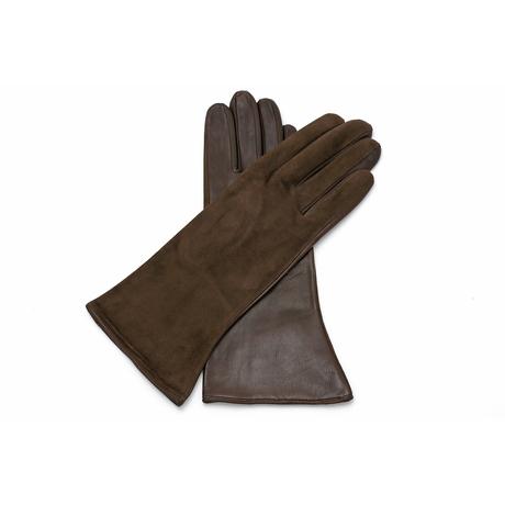 women's suede gloves lined