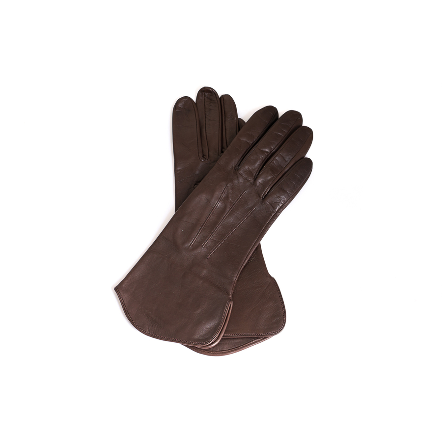 womens brown gloves